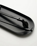 Premium 4-Piece Matte Black Candle Accessory Set