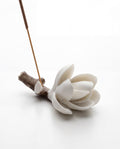 Magnolia Ceramic Incense Holder