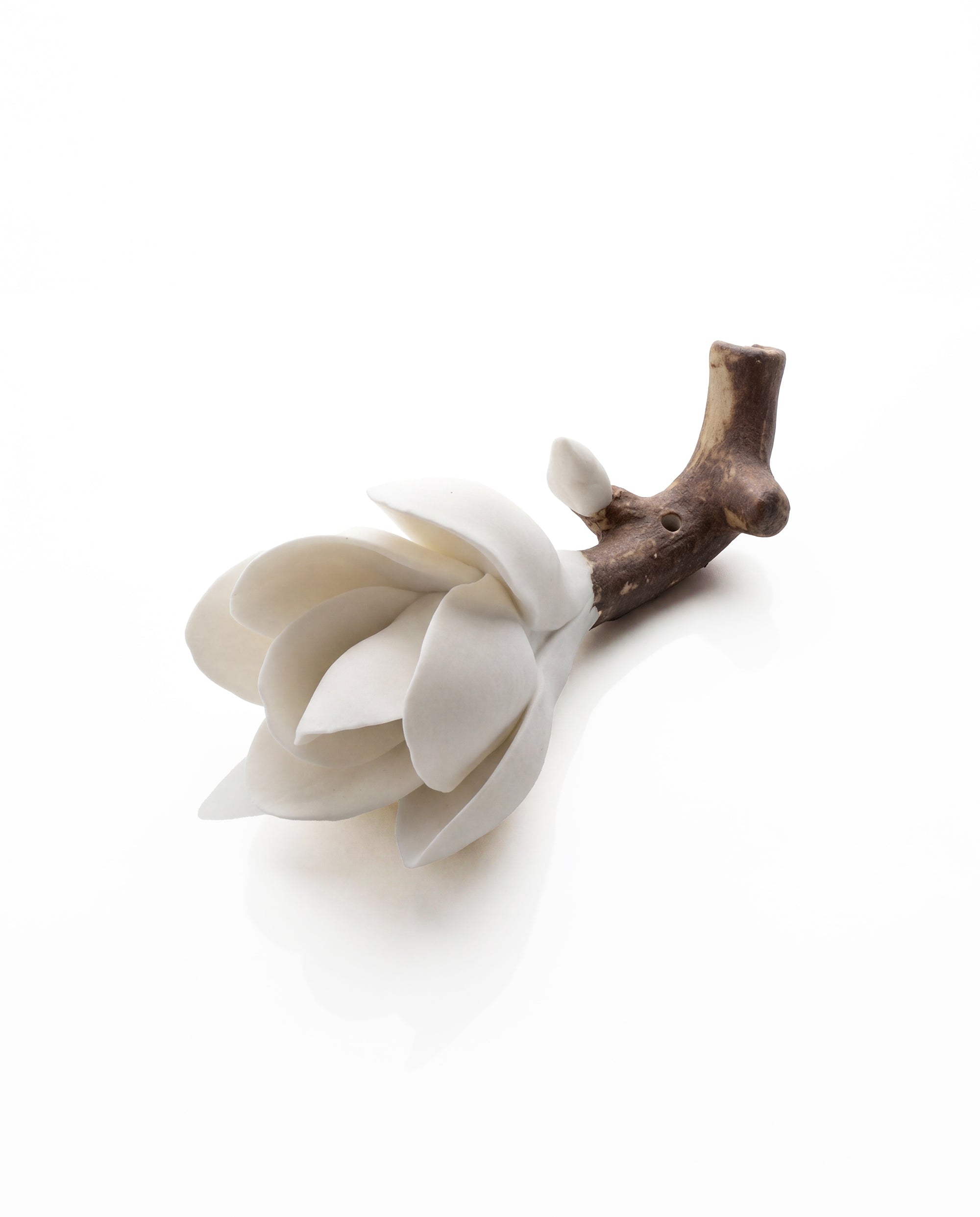 Magnolia Ceramic Incense Holder