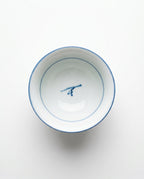 Hand-Painted Blue & White Medium Gongfu Tea Cup – Jingdezhen Style Porcelain, 100ml