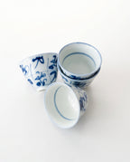 Hand-Painted Chinese Blue & White Porcelain Tea Cup, 85 ml