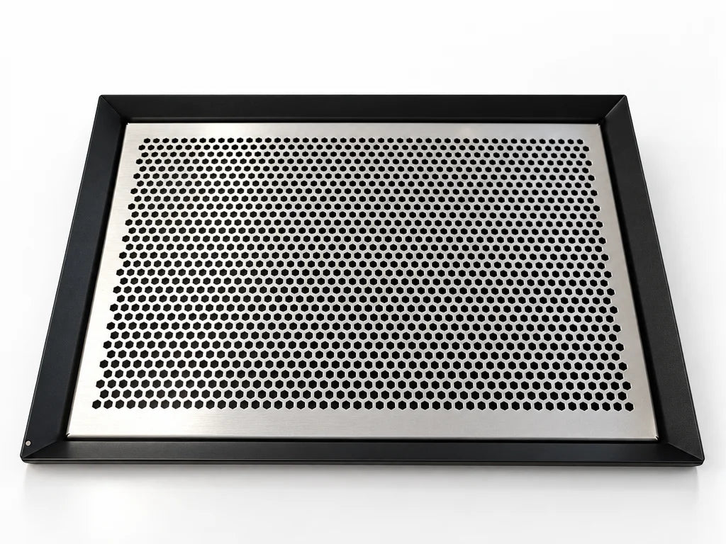 Rectangular Metal Gong Fu Tea Tray with Aluminium Drainage Grid