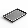Rectangular Metal Gong Fu Tea Tray with Aluminium Drainage Grid