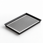 Rectangular Metal Gong Fu Tea Tray with Aluminium Drainage Grid