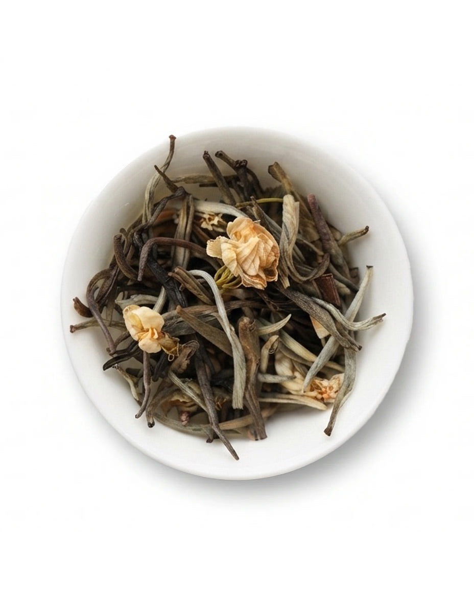 Royal Jasmine Silver Needle White Tea, 50g Pouch