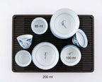 Hand-Painted Large Chinese Blue & White Porcelain Tea Cup, 200 ml