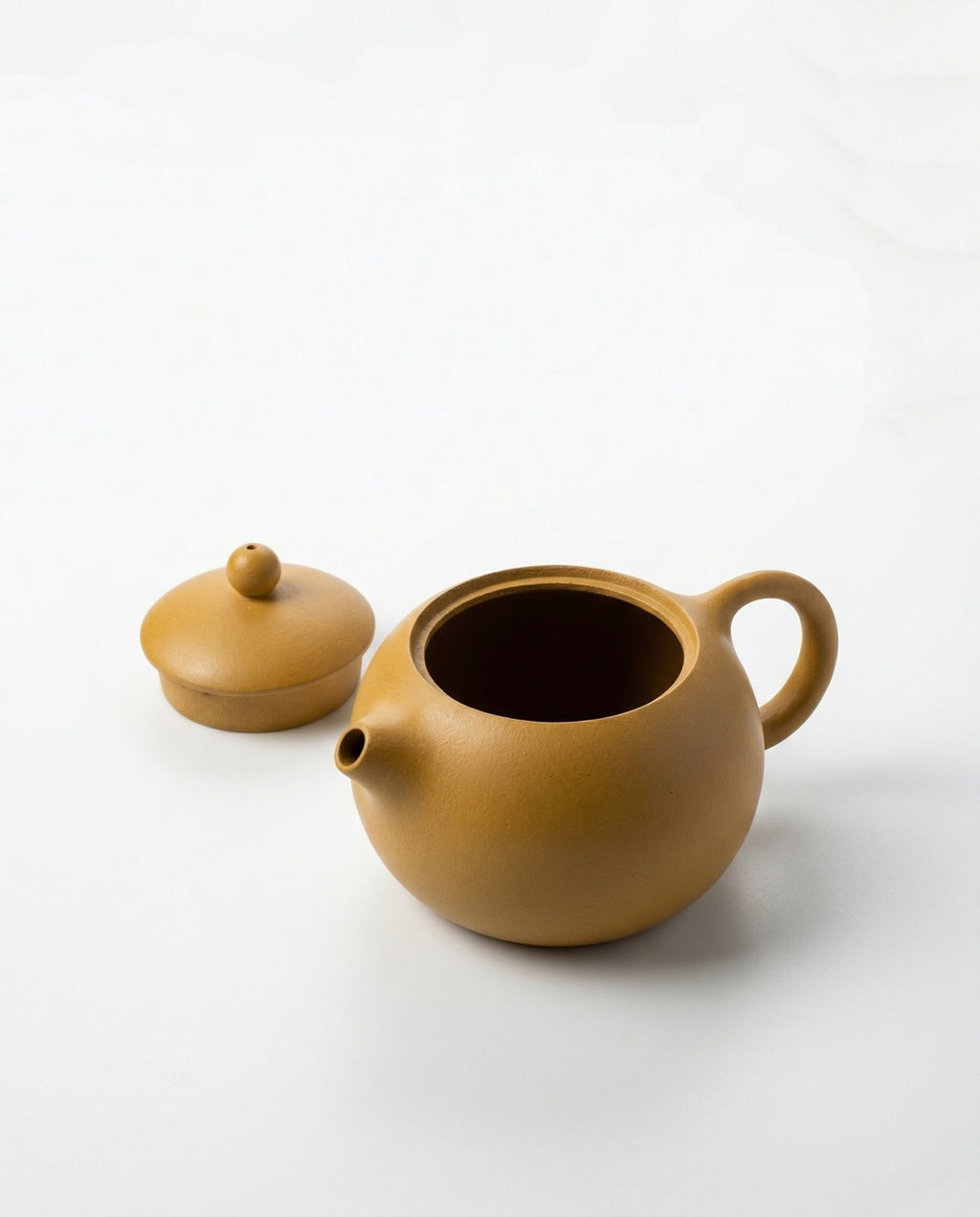 Gongfu Tea Set with Yixing Yellow Clay Xishi-Style Teapot - 220 ml (4 Cups + Fairness Pitcher)