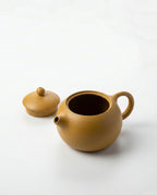 Gongfu Tea Set with Yixing Yellow Clay Xishi-Style Teapot - 220 ml (4 Cups + Fairness Pitcher)