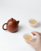Yixing Clay Gongfu Tea Gift Set (150 ml Teapot + Two 35 ml Cups)