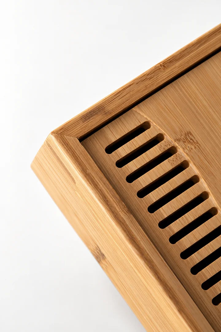 Yueshan Bamboo Gong Fu Tea Tray with Water Storage