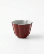 Lacquered Small Red Xindan Cup for Gongfucha, 35ml